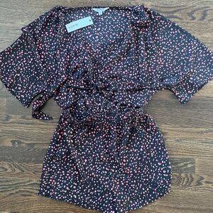 BB Dakota polka dot romper